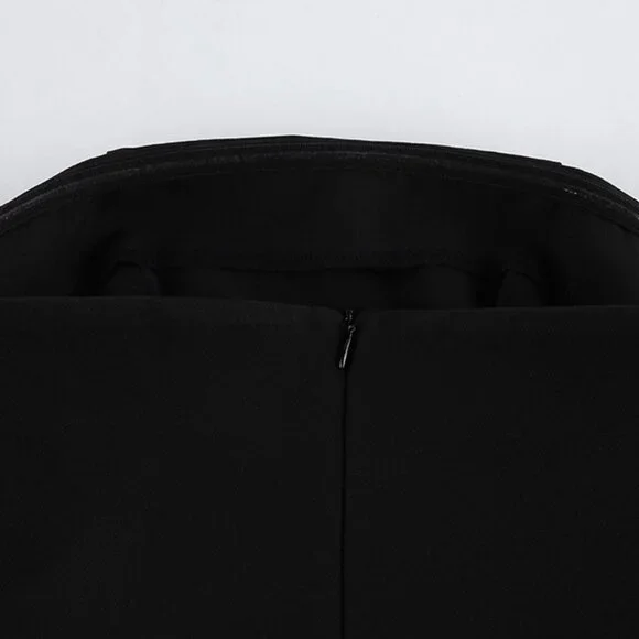 Pleated Detail Tube Mini Dress - Picture 12 of 14